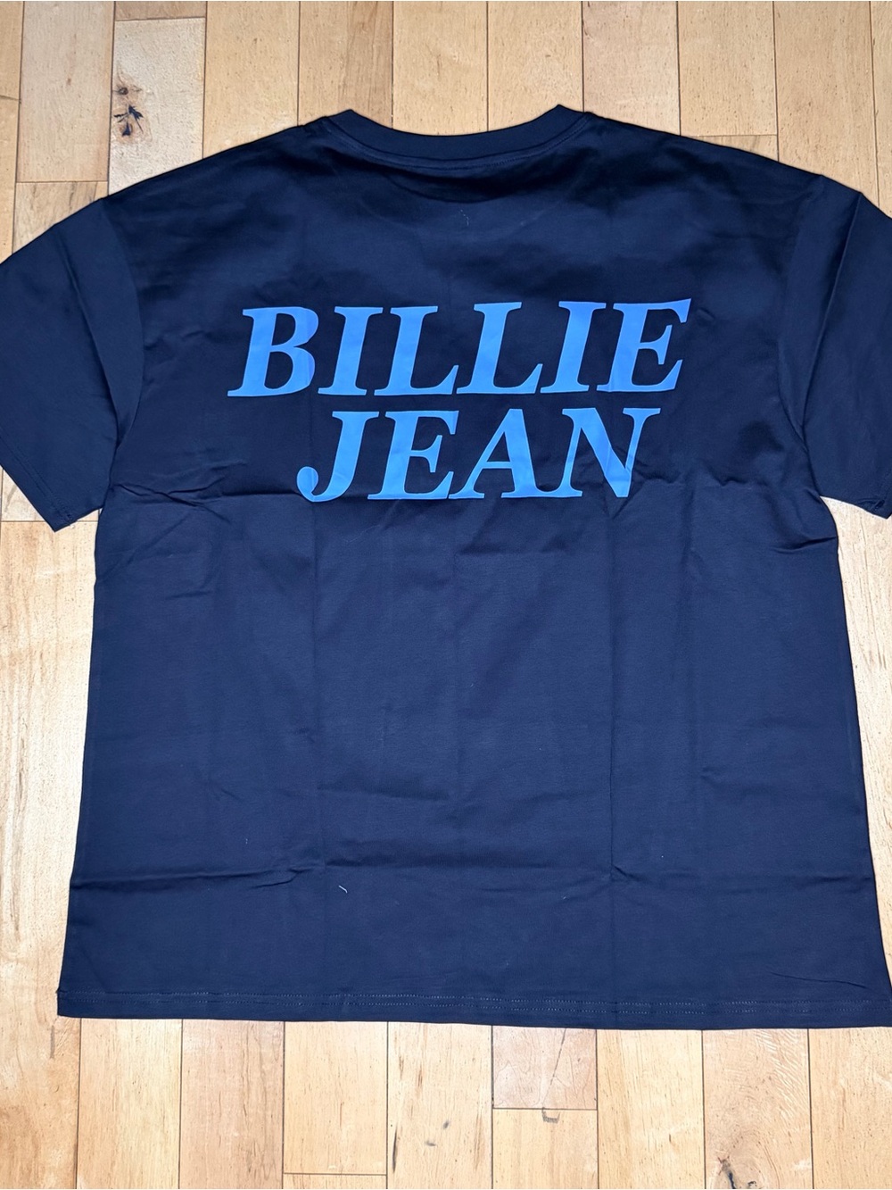 BILLIE JEAN Tee Black & Blue Men’s XL